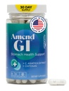 Amend GI All-Natural Stomach Health Support 60 캡슐 - Stress-Induced Ulcer Symptoms를 위한 Nutraceutical - Asiatica Extract & CM Chitosan을 통한 치유 및 소화 건강 지원