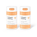 Habit Collagen 보충교재 2 팩 (120의 캡슐)에 의하여 건강 - 비타민 C & 비타민 E, 2000mg의 교원질 펩티드, 우량한 흡수, 지원 당신의 피부, 비 GMO, 설탕 자유로운 (2 팩)