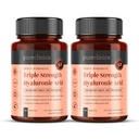 Pureclinica Hyaluronic 산 300mg x 360의 정제 (180-12 달 공급의 2개의 병). 세 배 힘 Hyaluronic 산. 다른 어떤 HLA 정제 보다는 더 강한 300%.