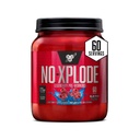 BSN N.O.-XPLODE 사전 운동 분말, Creatine 및 Beta-Alanine, 맛이있는 남성과 여성을위한 에너지 보충 : 블루 Raz, 60 서빙
