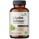Futurebiotics L-Lysine Defense Immune Support Complex 1500 MG Per 서빙 비타민 C, 아연, 올리브 리프 & 마늘 - 비 GMO, 90 채식 캡슐