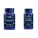 생활 연장 2 당 일 Multivitamin, 비타민 B, C, D, 아연, 25 비타민, 무기물 & 추출물, N-Acetyl-L-Cysteine (NAC)를 가진 120의 캡슐 묶음 600 mg의 60의 캡슐
