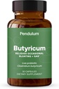 Pendulum GI 수리 | Probiotics Supplement and Men - Butyrate 증가, Gut Health 개선, Occasional GI Discomfort, Bloating, & Diarrhea. Clostridium Butyricum, 30 카운트 포함