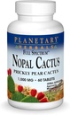 행성 초본 가득 차있는 스펙트럼 Nopal Cactus 1000mg Prickly Pear Cactus Antioxidant - 100% 자연적인 - 60의 정제