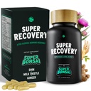 SuperBonsai Super Recovery Capsules for Post Celebration and Morning Relief - 모든 자연 Holistic Support - 마시기 전에 3 캡슐과 선택적 서빙 후 (14 서빙)