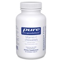 Pure Encapsulations Vitamin C Chewables | 건강한 면역 기능 및 산화 방지제 지원 지원 지원 | 60 Chewable Tablet | Natural Orange-Strawberry 풍미