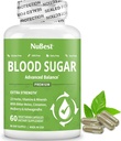 Blood Sugar - Bitter Melon, Ashwagandha, Cinnamon, Chromium, Magnesium, 비타민, 알파 Lipoic 산, Cayenne Pepper 및 더 많은 정보가있는 고급 공식 | 60 캡슐