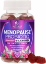 폐경기는 여성을 위한 보충 교재 - 온화한 뜨거운 섬광 & 밤 땀, PH, 여성 거미, Probiotic 보충교재를 위한 질 건강 지원 Probiotics를 위한 3억 CFU 자연적인 폐경기 기복 - 120의 Gummies