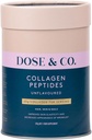 DOSE & CO. 머리, 피부 & 못을 위한 순수한 교원질 펩티드 - 10oz 분말 보충교재