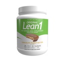 Lean1 식사 보충 단백질 분말, 초콜렛 땅콩 버터 풍미, 15-Serving 통.