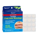 Quantum Health Lip Clear Invisible Cold Sore Patches for Lips Help Soothe Shield & Hide Cold Sores - Contamination 방지 - 여성 및 남성을위한 Fever Blister Bandages - 12 카운트