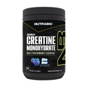 NutraBio 순수한 Micronized Creatine Monohydrate 분말 보충교재, 파란 Razz (300 g) - 지원 대량 근육 에너지, 회복, 및 힘 - 남자와 여자를 위한 HPLC에 의하여 시험되는 Creatine 분말 보충교재