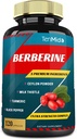 Berberine 추출물 캡슐, 4 달 공급 & Ceylon, 우유 이틀, Turmeric, 까만 고추 | 면역 기능 지원, 무게 관리 보충교재