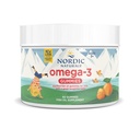 Nordic Naturals Nordic Omega-3 Gummies, Tangerine - 60 Gummies - 82 mg EPA 및 DHA - Non-GMO - 30 서빙