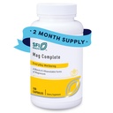 Klaire Labs SFI 건강 Mag Complete - Magnesium Complex Supplement - Bioavailable Magnesium Succinate, Taurinate, Malate & Citrate와 함께 - 건강한 심장, 에너지 및 영양 (120 캡슐) 지원