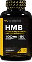 Primaforce HMB (Beta-Hydroxy Beta-Methylbutyrate) 1000mg, 180 캡슐 (캡슐 당 500mg) - 글루텐 자유로운과 비 GMO 보충교재