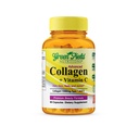 Greenfield 영양 - Halal 교원질 펩티드 1500 mg 유형 I & III, 더 나은 흡수를 위한 비타민 C 300 mg와 더불어, 머리 피부 못 & 합동, Halal 비타민 90 캡슐을 위한 Halal 반대로 나이 공식