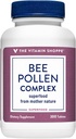 비타민 Shoppe Bee Pollen Complex 1,000MG, Bee Propolis 및 Royal Jelly, Seasonal Immune 시스템 지원 (300 정제)