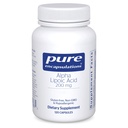 순수한 캡슐화 알파 Lipoic 산 200 mg - 200mg ALA - Liver & 산화 방지제 지원 * - Nerve 건강 & Carb 대사를 위해 - 채식주의자 & 비 GMO 보충교재 - 120의 캡슐