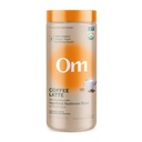 Om Mushroom Superfood Coffee Latte Blend – Lion 's Mane, Cordyceps, Reishi & Chaga – Energy, Focus & Mental Clarity Support – 8.47 oz Canister (30 서빙)와 기능성 버섯 분말