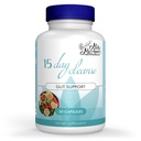 Mila Miamor 15 Day Cleanse - Gut 및 Colon Support - Senna, Cascara Sagrada 및 Psyllium Husk - Non-GMO - 미국 - 30 개 캡슐