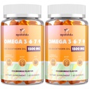 오메가-7 바다 Buckthorn 오일 Gummies, 오메가 3 6 7 9 여성을위한 보충, Flaxseed 오일, 비타민 E, A & Probiotics - 피부, 눈 및 건조, Chamomile 맛 - 120 Gummies