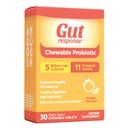 남자 & 여자를 위한 Chewable Probiotic는, 아래로 소화한 시효, 부스트 면역 체계, 비 GMO, 글루텐 자유로운 & 간결 해방합니다, 5억 CFU, 30 Chewable 정제, 주황색 풍미를 감깁니다