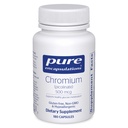 순수한 캡슐에 넣기 크롬 (Picolinate) 500 mcg - 립id & 탄수화물 Metabolism* - 무기물 보충교재 - 우량한 흡수 Chromium 보충교재 - 채식주의자 & 글루텐 자유로운 - 180의 캡슐