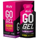 배럴 성능 NUTRITION, BPN 이동 젤 내구시간, 탄수화물의 24g & 팩 당 100 칼로리, Vegan + 글루텐 무료 실행 젤, 10 단일 저장 팩, 혼합 베리