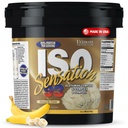 Glutamine Complex, ISO Sensation 93를 가진 궁극적인 영양 Whey Protein Isolate 분말 - 향상된 회복, 면역력 및 Gut 건강 - 바나나, 5lbs를 위한 추가 Colostrum를 가진 Whey Protein Powder