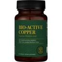Global Healing Bio-Active Copper Supplement Cu1 - Cuprous Nicotinic Acid 도움말 Detox Body from within - Immune System & Red Blood Cell 지원 - Niacin 비타민 B3 킬레이트 구리 - 30 캡슐