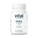 Vital Nutrients DHEA 25mg | 여성용 Vegan Micronized DHEA 보충 | 지원 호르몬 균형 | 설탕 및 무기물의 건강한 대사 | 글루텐, 낙농장, 콩 무료 | 60 캡슐
