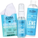 나노 마술 안경 렌즈 청소 스프레이 7oz Value Pack에 의해 구동 | 1oz Spray, 6oz Refill, Microfiber Cloth | 안경, 전화, 전자 화면, 광학 표면, 코팅 표면