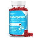 Ashwagandha Gummies 와 L-theanine, Ashwa Root Supplement Gummy 용 여성 남성, 60 혼합 Berry 맛 Gummies