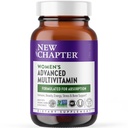 새로운 장 여성 Multivitamin Stress, Bone, Immune, Beauty & Energy Support, 여성 + Iron + 비타민 D3, 120 Count에 대한 전체 식품 발효 필수 영양소의 높은 수준