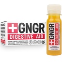 +GNGR 소화 보조 유기 생강 탄 Probiotics, Gut Health, Colon Cleanse, Bloating Relief, Gut Detox, Ginger Juice, Turmeric, Black Pepper와 면역 샷. (2 Oz, 12 팩)