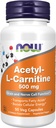 지금 식품 보충제, 아세틸 L 카르니틴 500 mg, 아미노산, 뇌 및 신경 세포 기능 *, 50 Veg 캡슐