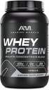 놀라운 근육 100 % Whey Protein Powder * Whey Protein Isolate와 고급 공식은 Ultra Filtered Whey Protein Concentrate (Vanilla, 2 lb)와 함께 1 차 성분 Along입니다.