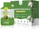Soursop Graviola 구두 액체 10 FL.OZ의 여성을 위한 높은 흡수 Soursop Bitters 음료 & 남자, 세포를 위한 신선한 Graviola 과일 추출물 * 재생, 면역력 지원, 파인애플 풍미