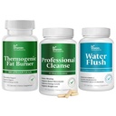 DR VITAMIN 솔루션 Thermogenic 지방 버너, 15 일 Cleanse, 물 플러시, 여성 및 남성 묶음, 180 캡슐에 대한 체중 감소