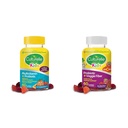 연령 2 +에 대 한 문화 어린이 프로 바이오 틱 Gummies - 복숭아 오렌지 & 혼합 Berry 맛 & 아이에 대 한 매일 프로 바이오 틱 + Veggie 섬유 Gummies (나이 3+) - 60 카운트 - 소화