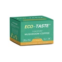 ECO-TASTE Mushroom Coffee Mix는 Chaga, Lion's Mane, Turkey Tail, Yacon 및 Probiotics와 Gut-Health를 위해 디자인되었습니다. 12 Sachets