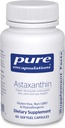 Pure Encapsulations Astaxanthin | 합동, 피부 및 눈 건강을 위한 산화 보충교재, 및 자유로운 Radicals* | 60 Softgel 캡슐