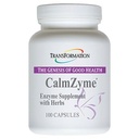 변형 좋은 건강 효소의 창세기 CalmZyme 보충 효소 및 초본 혼합, 영양소의 소화, 면역력의 생산, 면역력의 생산, 100 캡슐