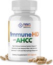 Immune 지원을 위한 AHCC 보충교재를 가진 Immune-HD, AHCC 버섯 추출물의 1500mg + Bromelain를 가진 올리브 잎 & Quercetin, 면역 체계, 간기능, 90의 모자, RBG를 위한 자연적인 살인자 세포 활동