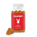Playboy - 여성과 남성을위한 마카 뿌리 구미 (60 카운트 - 복숭아 맛) - 부스트 성 활력, 리비도, 불임 - 마카 구미 보충 - 100 % 자연, 비 GMO - 4 : 1 추출물 마카 페루 나