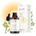 순수한 TheraPro Rx Vegan A-D-K Drops-6 Mon Supply-Vitamin A (Palmitate & Betacarotene), Liposomal 비타민 D3 (vegan cholecalciferol로), Liposomal 비타민 K2 (MK-4 & MK-7) 지원 Immunity & Bone Health-20mL