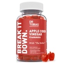 박사. Tobias 애플 Cider Vinegar Gummies와 어머니, 봉사 당 500mg ACV, 플러스 Folate, B6, B12 & Iodine, 지원 소화 건강, Gut Cleanse & Detox, Vegan, 60 Gummies