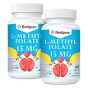 15mg L Methylfolate (5-MTHF) - 비타민 B6 및 B12-60 채식 캡슐과 농축 된 활성 Folic 산 - 비 GMO, 글루텐 프리